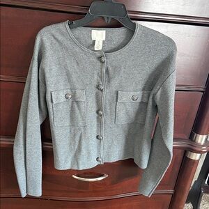 H&M Charcoal Knit Sweater